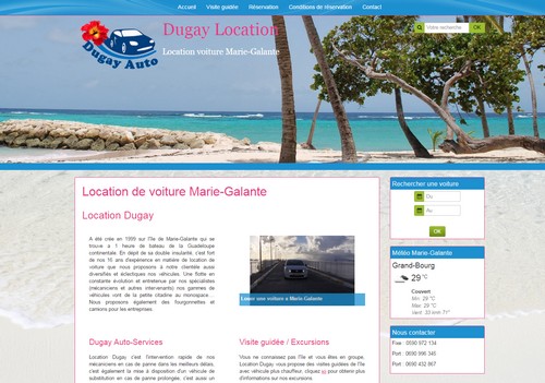 Location voiture Marie-Galante